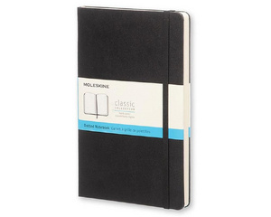 Блокнот Moleskine Classic Pocket A6 96 листов черный в точку на сшивке (90x140 мм)